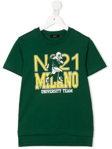 Nº21 Kids t-shirt à logo imprimé - Vert