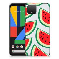 Google Pixel 4 | Siliconen Case | Watermelons