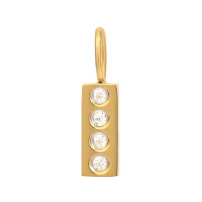 iXXXi Charm Design Rectangle Goud