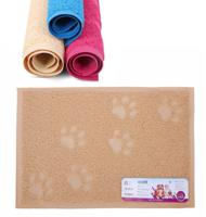 Mat rubber voor hond en kat rechthoek M - thumbnail