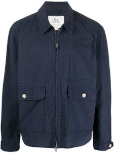 Woolrich veste bomber à fermeture zippée - Bleu