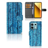 Xiaomi Redmi Note 13 5G Book Style Case Wood Blue