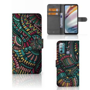 Motorola Moto G60 Telefoon Hoesje Aztec