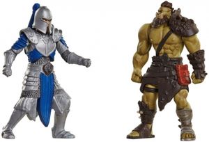 Warcraft Mini Figures - Alliance Soldier vs Horde Warrior