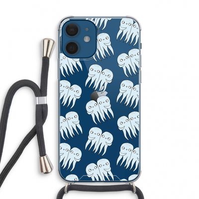 Octopussen: iPhone 12 mini Transparant Hoesje met koord