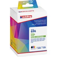 Edding Inktcartridge vervangt HP 963XL, 3JA30AE Compatibel Combipack Zwart, Cyaan, Magenta, Geel EDD-696 18-696