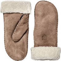 Hestra Sheepskin Mitt Dames Want Beige 7 Hestra Sheepskin Mitt Dames Want Beige 7