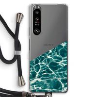 Weerkaatsing water: Sony Xperia 1 III Transparant Hoesje met koord