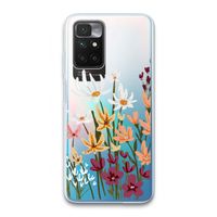 Painted wildflowers: Xiaomi Redmi 10 Transparant Hoesje