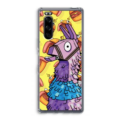 Loot Burger: Sony Xperia 5 Transparant Hoesje