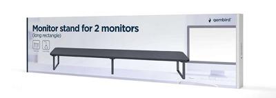 Gembird MS-TABLE2-01 flat panel bureau steun Zwart