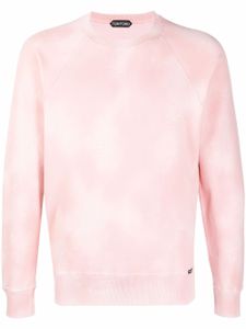 TOM FORD sweat à imprimé tie dye - Rose