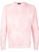 TOM FORD sweat à imprimé tie dye - Rose - thumbnail