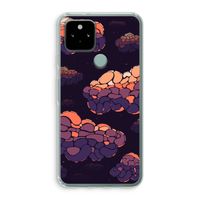 Patroon Wolken: Google Pixel 5 Transparant Hoesje