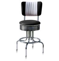 Barkruk Retro BS-28-66CB Zwart 66 cm