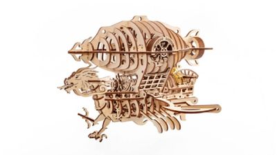 Eco Wood Art Piratenluchtschip Skylord