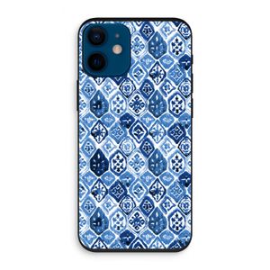 Blauw motief: iPhone 12 mini Biologisch afbreekbaar hoesje