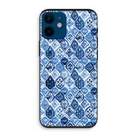 Blauw motief: iPhone 12 mini Biologisch afbreekbaar hoesje