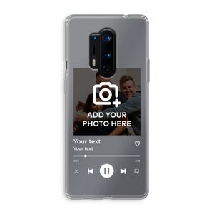 Music Player: OnePlus 8 Pro Transparant Hoesje