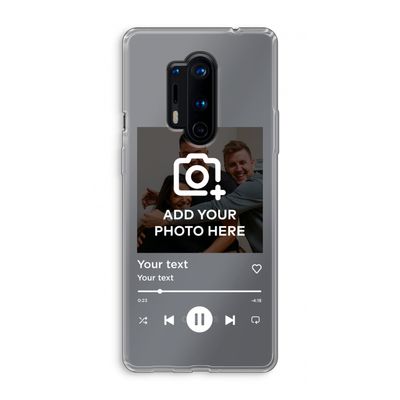 Music Player: OnePlus 8 Pro Transparant Hoesje