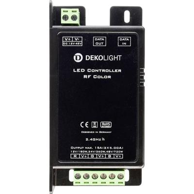 Deko Light RF Color LED-transformator Constante spanning 12 - 48 V/DC Dimbaar 1 stuk(s)