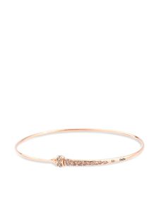 Dodo bracelet en or rose 9ct pavé de diamants