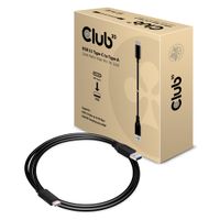 CLUB3D USB 3.1 Type-C naarType-A Cable 10Gbps PD 60W M/M 1m/3.28ft - thumbnail