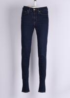 Vintage Super Skinny Levi&apos;s Slimming SS Dark Blue size 26 / 30 - thumbnail