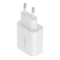 Wandlader - BELKIN - USB-C - 25W - PD PPS - Wit