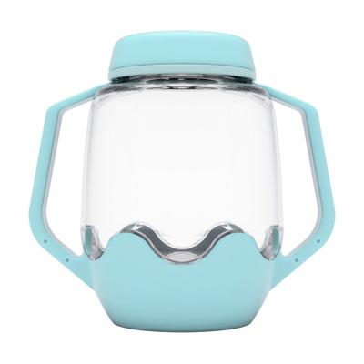 Glo Pals Sensory play cup frosty blue