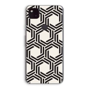 Geometrisch patroon: Google Pixel 4a 5G Transparant Hoesje