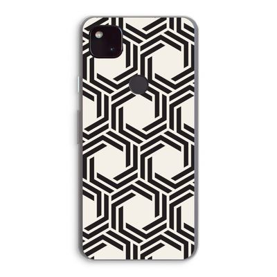 Geometrisch patroon: Google Pixel 4a 5G Transparant Hoesje
