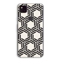 Geometrisch patroon: Google Pixel 4a 5G Transparant Hoesje