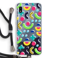 8-bit N°1: Samsung Galaxy A10 Transparant Hoesje met koord