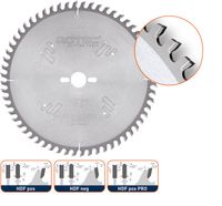 Rotec HM formaatzaagblad Dak/Hol, ø250x3,2x30mm Z=48 HDF neg - 5544015