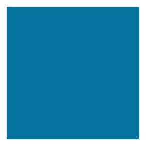Creativ Company Outdoor verf - blauw, 250ml