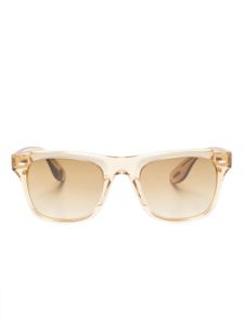 Oliver Peoples Mister Brunello square-frame sunglasses - Jaune