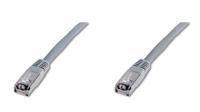 Digitus DK-1641-0025 RJ45 Netwerkkabel, patchkabel CAT 6 S/FTP 0.25 m Grijs Vlambestendig, Snagless 1 stuk(s) - thumbnail