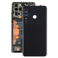 Originele batterij back cover met camera lens voor Huawei P30 Lite (48MP) (zwart)