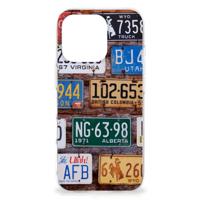 iPhone 16 Pro Max | Siliconen hoesje | met foto Kentekenplaten