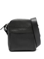 Orciani mini Micron leather messenger bag - Noir