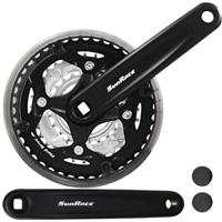 SunRace crankstel fcm513 6/7/8v 42/34/24 152mm -3mm