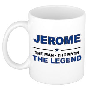 Jerome The man, The myth the legend collega kado mokken/bekers 300 ml