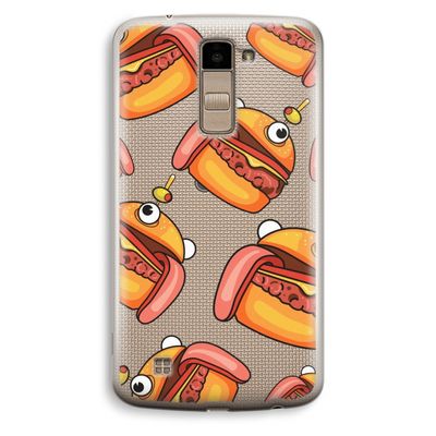 Hamburger: LG K10 (2016) Transparant Hoesje