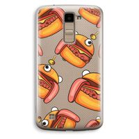 Hamburger: LG K10 (2016) Transparant Hoesje