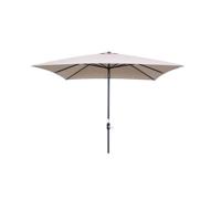 Garden Impressions Lotus parasol 250x250 - carbon black| ecru