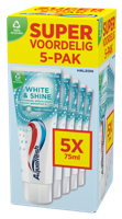 Aquafresh White & Shine Tandpasta 5-Pack