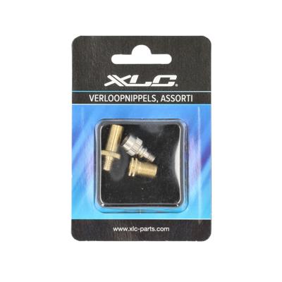 XLC Ventielnippel oppompset ass ds a 3