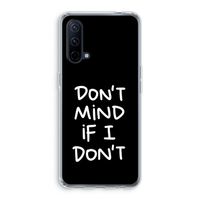 Don't Mind: OnePlus Nord CE 5G Transparant Hoesje
