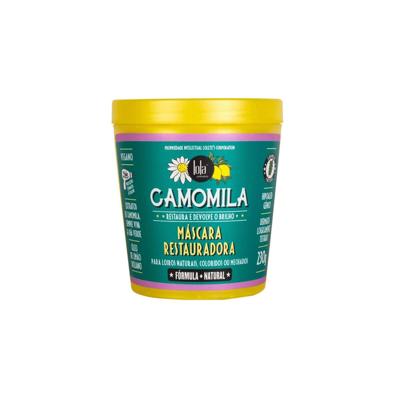 Herstellend Haar Masker Lola Cosmetics Camomila 230 g Herstellend Haar Masker Lola Cosmetics Camomila 230 g